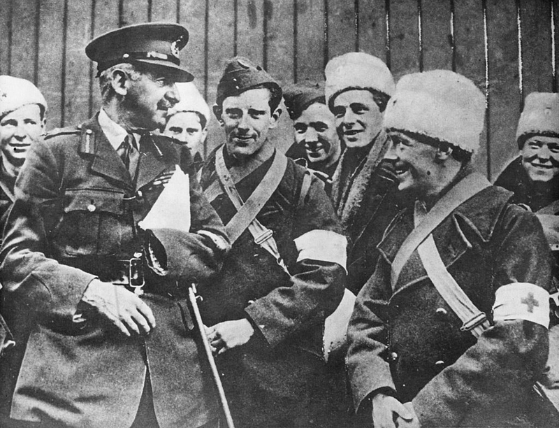 Wiart (izquierda) en 1940. Getty